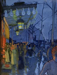 Street Scene, at Five in the Afternoon